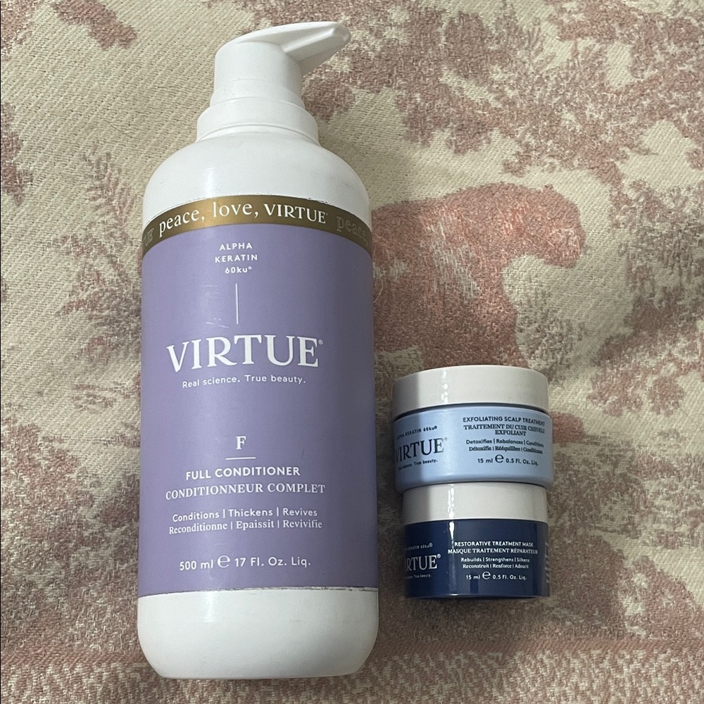 Virtue Full Conditioner and Exfoliating Scalp Treatment Sample (FREE)